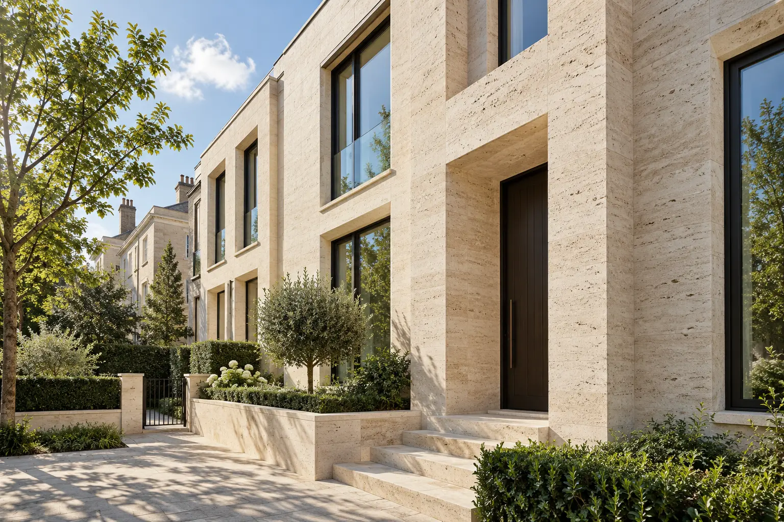 Premium Travertine & Limestone for UK natural stone projects
