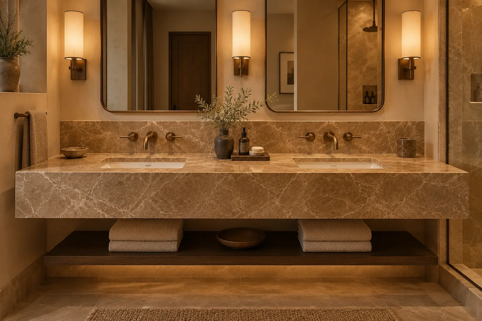 Specifying Travertine Pool Copings for the British Climate — Marble Companies UK