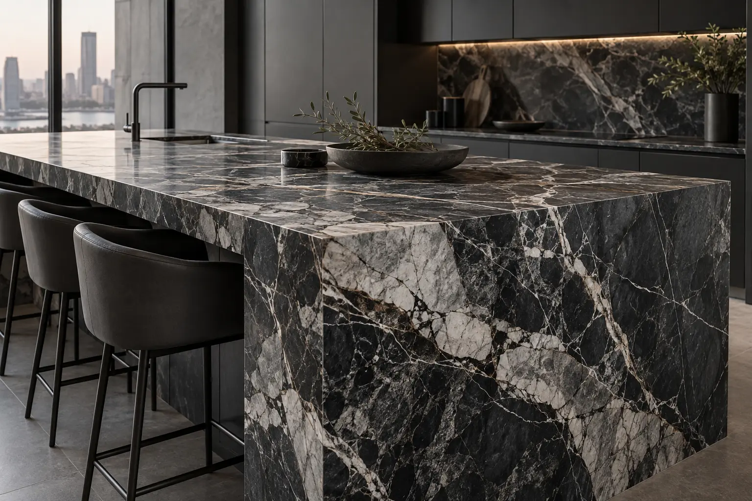 Custom Edge Profiling & Finishing for Turkish natural stone export to the UK